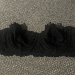 Aerie Unlined Lace Strapless Bra